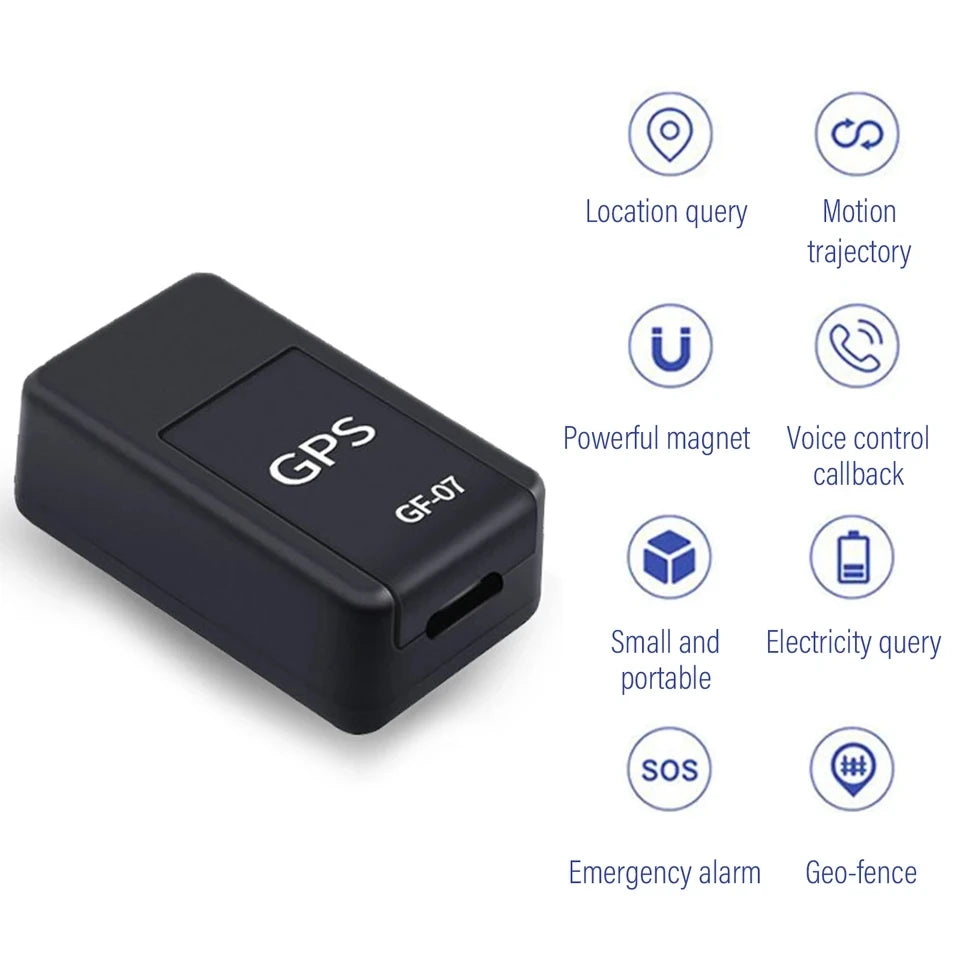Mini traceur GPS magnétique micro, suivi en temps réel anti-vol pour véhicule et moto, moniteur de positionnement personnel anti-perte.
