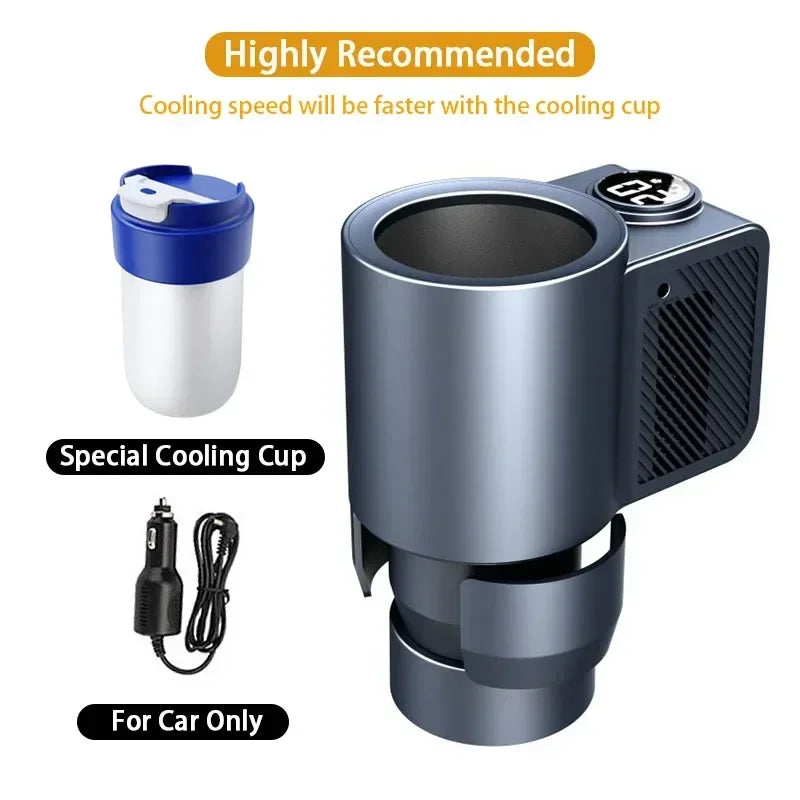 Nouveau Gobelet Intelligent 2-en-1 Chauffant et Refroidissant pour Voiture