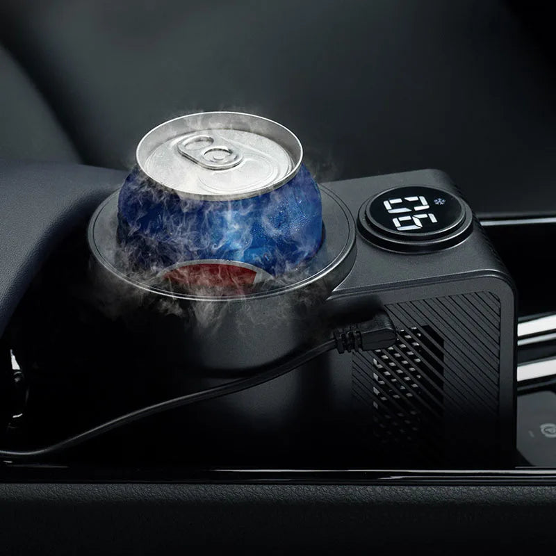 Nouveau Gobelet Intelligent 2-en-1 Chauffant et Refroidissant pour Voiture