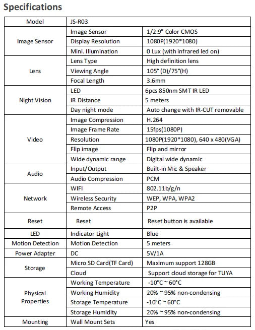 Caméra WiFi Tuya 1080P Intérieure 360° PTZ, Moniteur Bébé et Animaux, Vision Nocturne IR, Détection IA, Caméra de Surveillance IP P2P avec Google Alexa